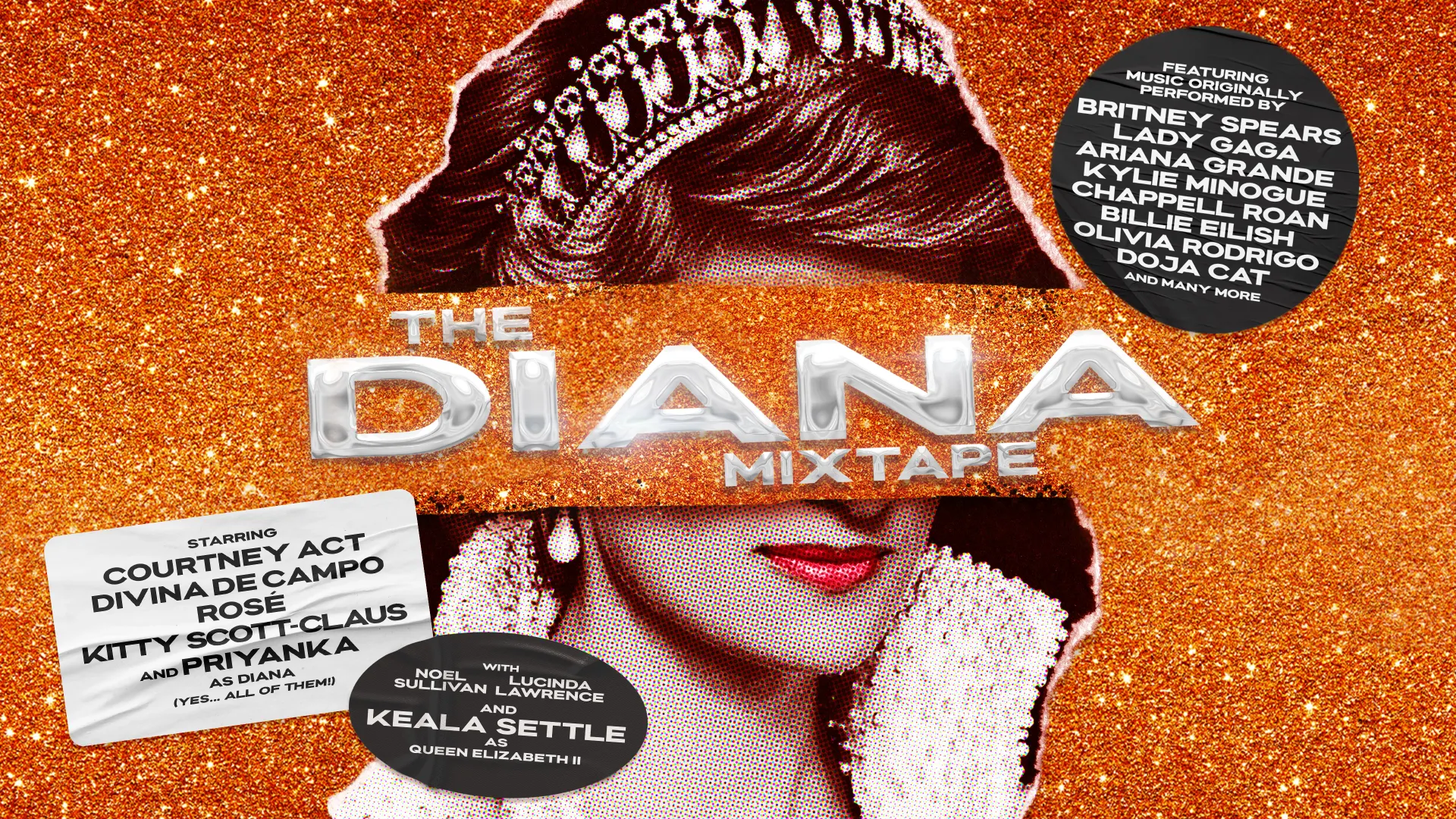 First Look at The Diana Mixtape: Production Images Released from London World Premiere
