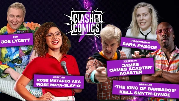 James Acaster, Joe Lycett and Comedy's Biggest Names Hit the Ring for Clash of the Comics 2025