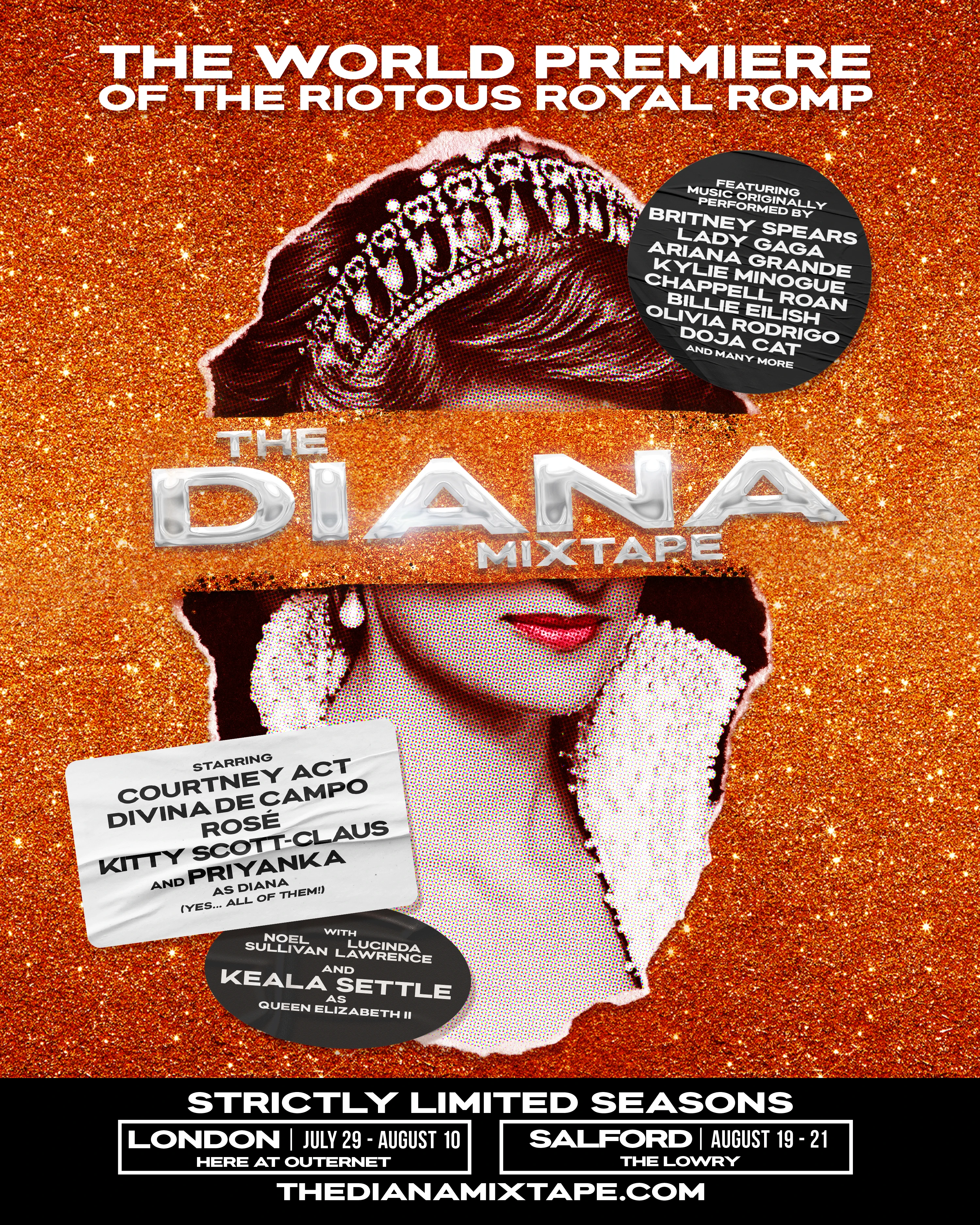 Keala Settle and Priyanka Join the Cast of The Diana Mixtape Ahead of 2025 World Premiere