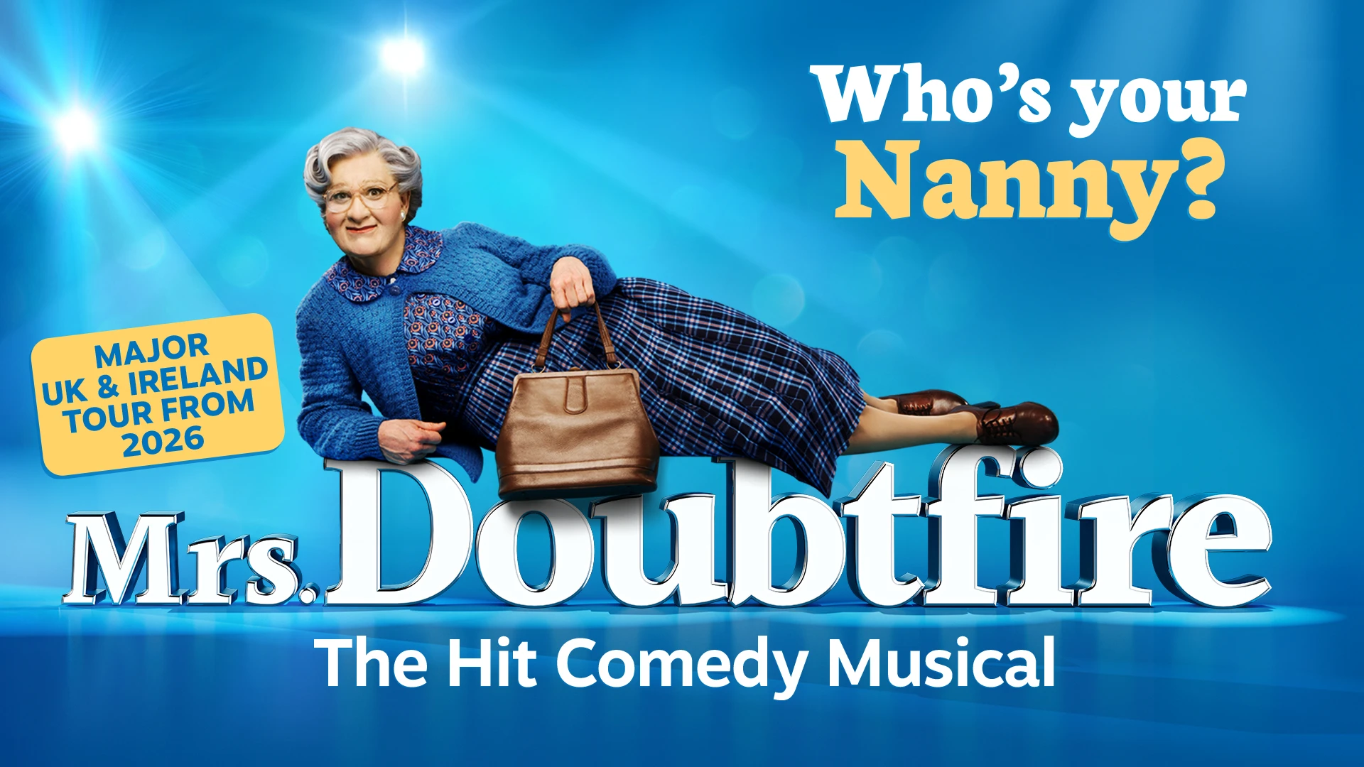 Mrs. Doubtfire The Musical Announces First UK and Ireland Tour for 2026