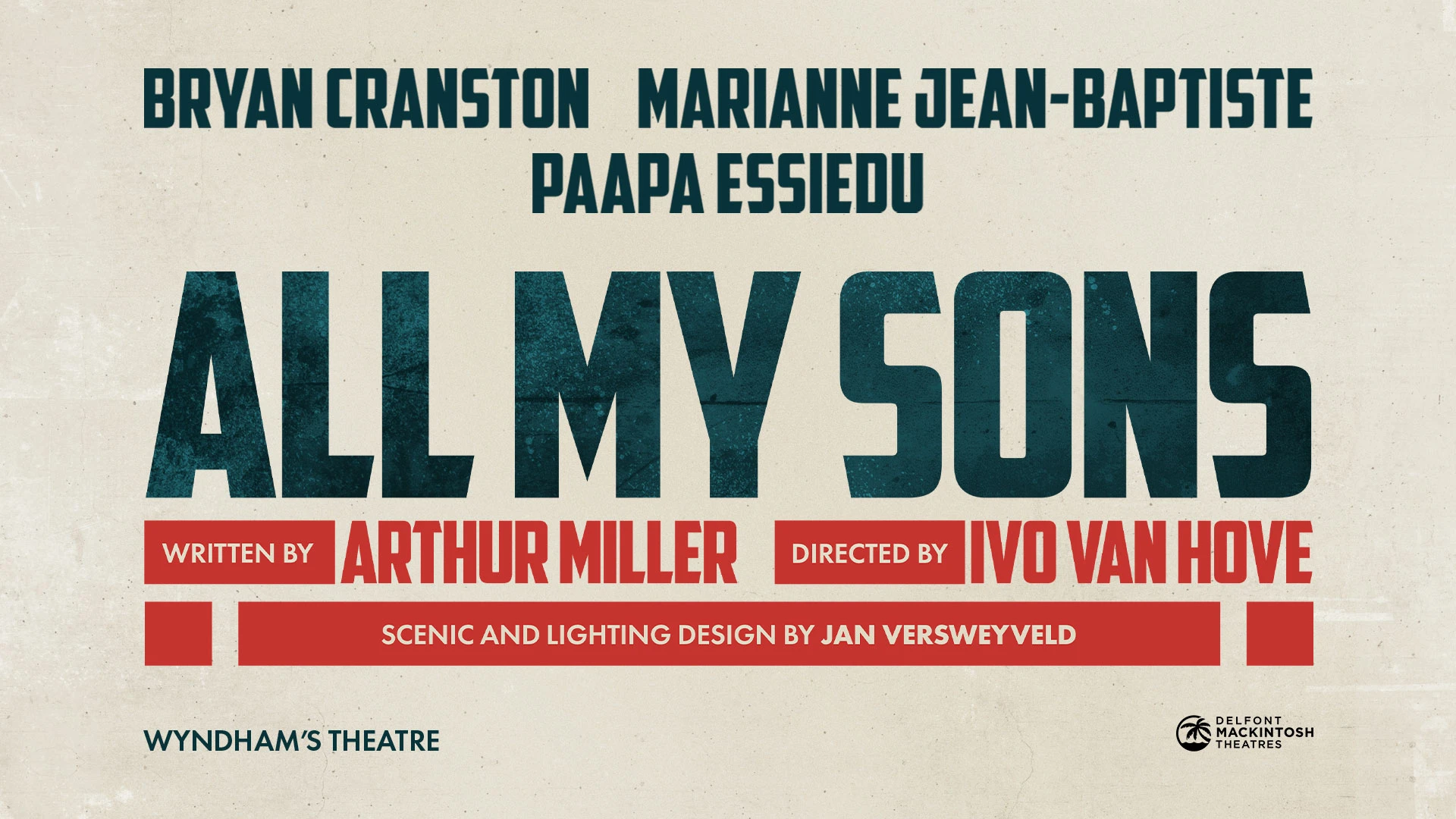 Bryan Cranston, Marianne Jean-Baptiste, and  Paapa Essiedu star in Ivo Van Hove's new production of the Arthur Miller classic All My Sons