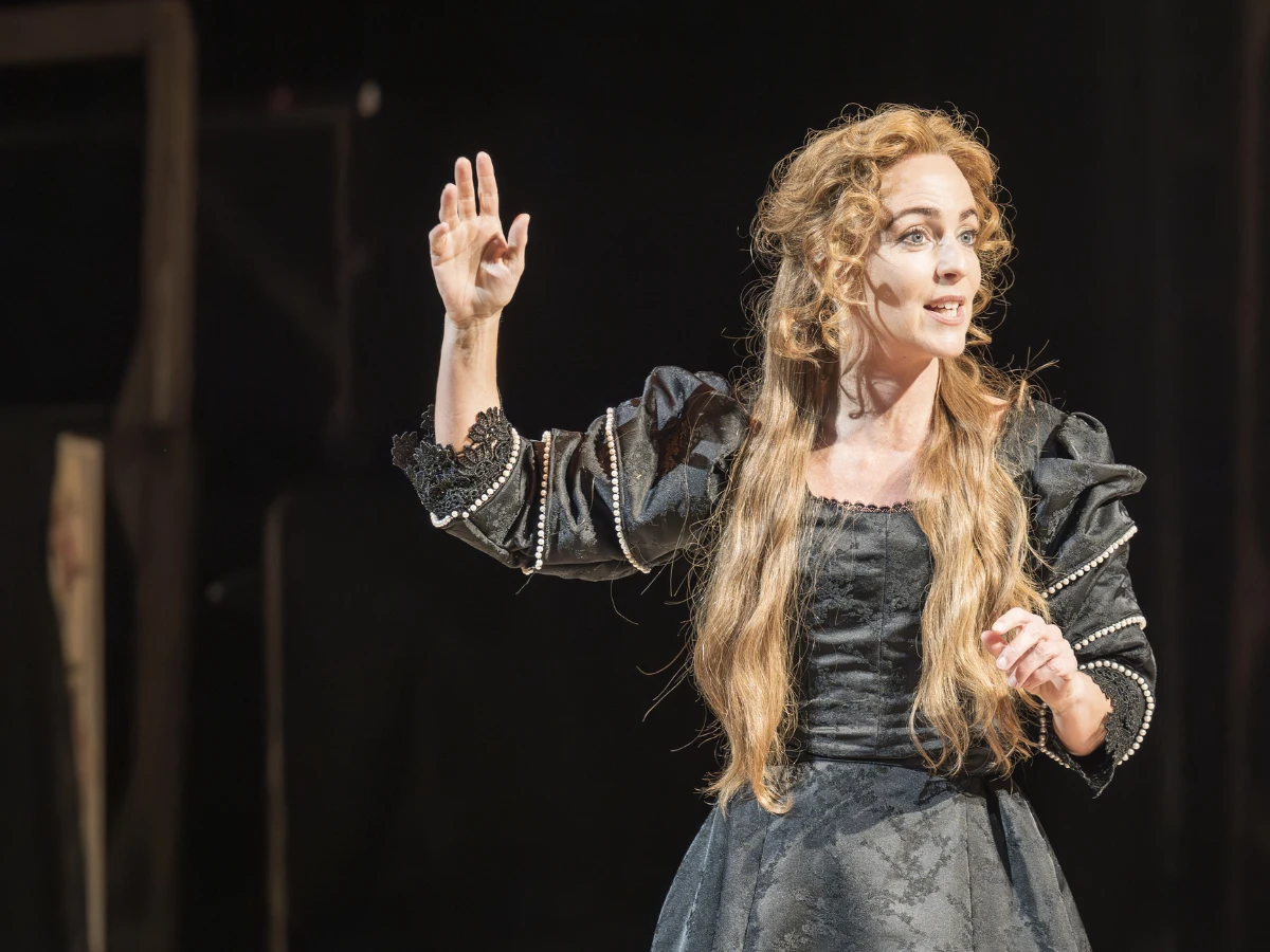 Miranda Raison in Grace Pervades at the Theatre Royal Haymarket
