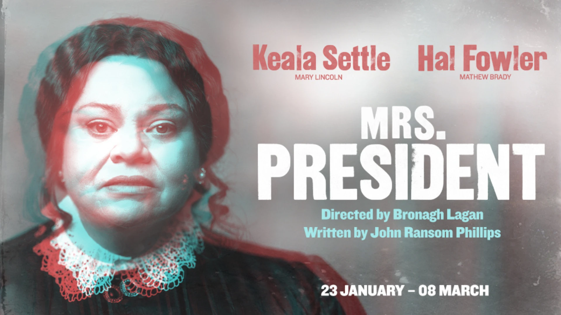 Keala Settle and Hal Fowler star in Mrs. President at London's Charing Cross Theatre from 23 January to 8 March 2026