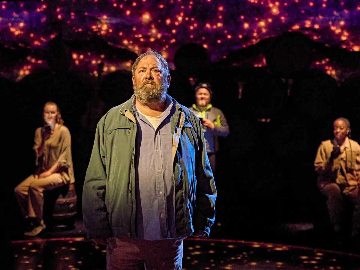 Mark Addy in The Unlikely Pilgrimage of Harold Fry at the Theatre Royal Haymarket in London