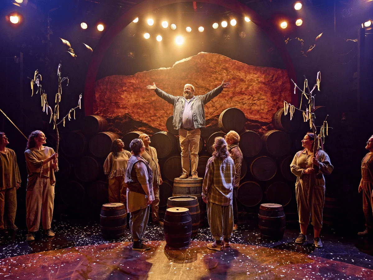 Mark Addy in The Unlikely Pilgrimage of Harold Fry at the Theatre Royal Haymarket in London