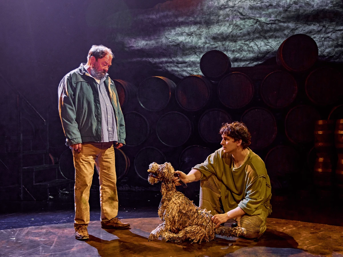 Mark Addy in The Unlikely Pilgrimage of Harold Fry at the Theatre Royal Haymarket in London